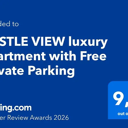 Castle View Luxury With Free Private Parking Cavala