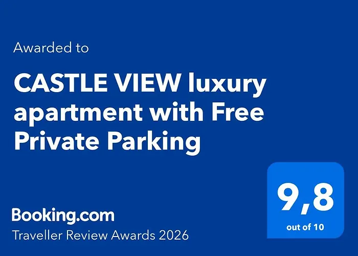 Castle View Luxury With Free Private Parking Cavala